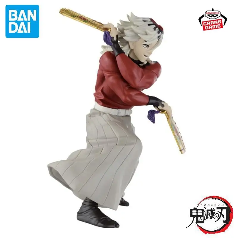 Em estoque original banpresto demon slayer vibração estrelas douma figuras anime figura de ação modelo bonecas crianças brinquedos juguetes presentes