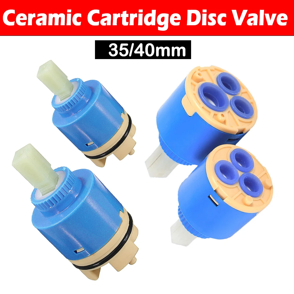35/40mm ceramiczny wkład krzywkowy kran wkład termostatyczny zawór mieszacz wody kran wymień część wkład ceramiczny
