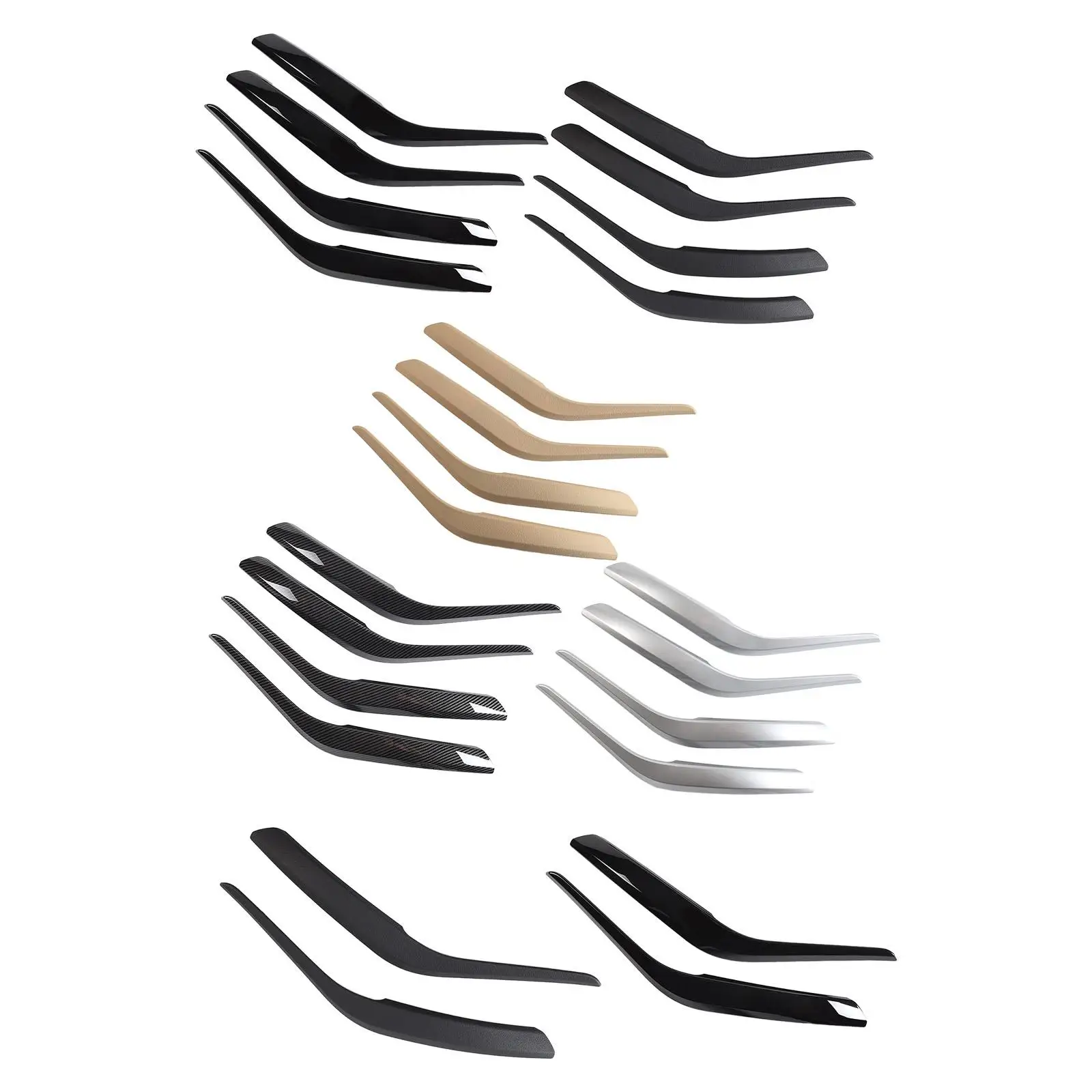 Autodeur Armsteun Beugel ABS Materiaal Innerlijke Handgreep Cover Links en Rechts voor X1 E84 2010-2016