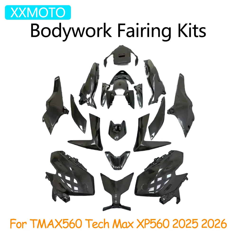 

For YAMAHA TMAX560 Tech Max XP560 2025 2026 T-MAX560 TMAX 560 Motorcycle Plastics Bodywork Fairing Kit Cowl Panel Cover