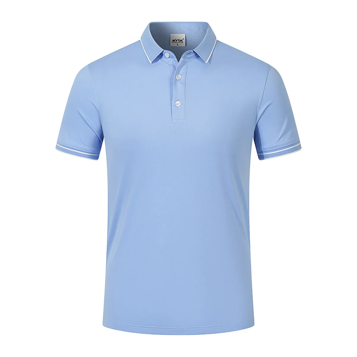 Men's Short Sleeved Polo Shirt for Spring Summer With Breathable Mesh Collar Orange Purple Other