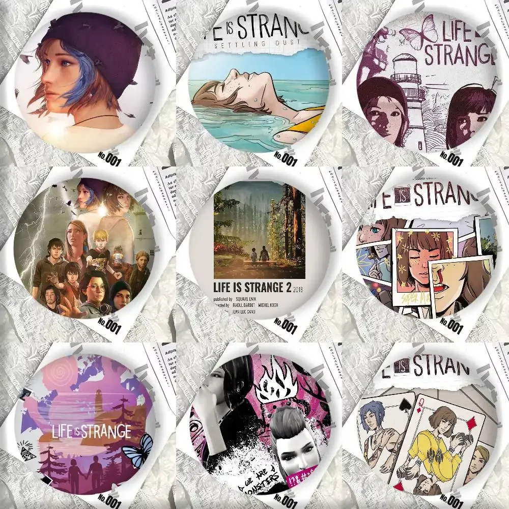Life Is Strange The Storm Abzeichen Pins Anstecknadeln Hut Pins Broschen Geschenke Dekor Rucksäcke Anime