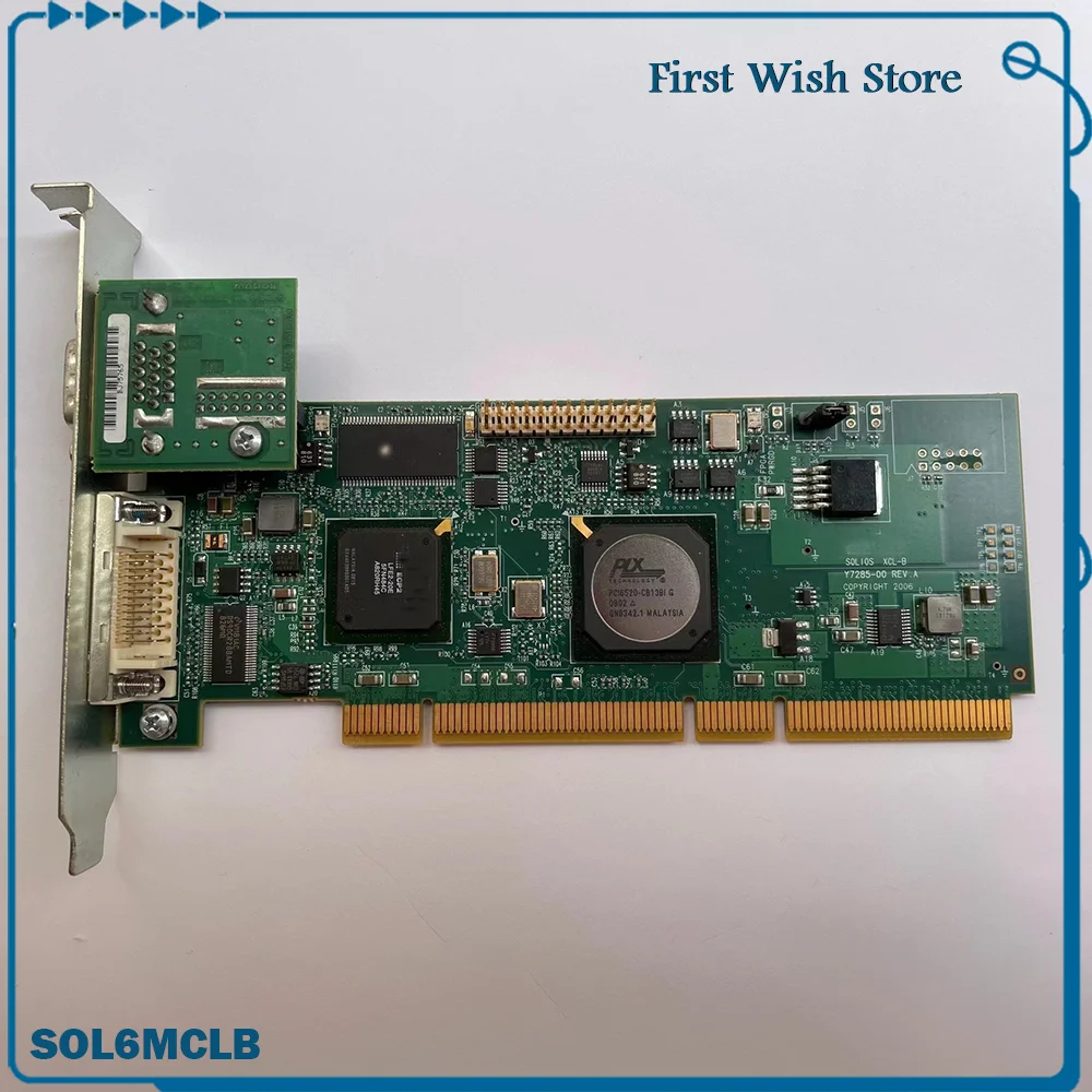 

For matrox Image capture card SOL6MCLB SOLIOS XCL-B Y7285-00 REV.A