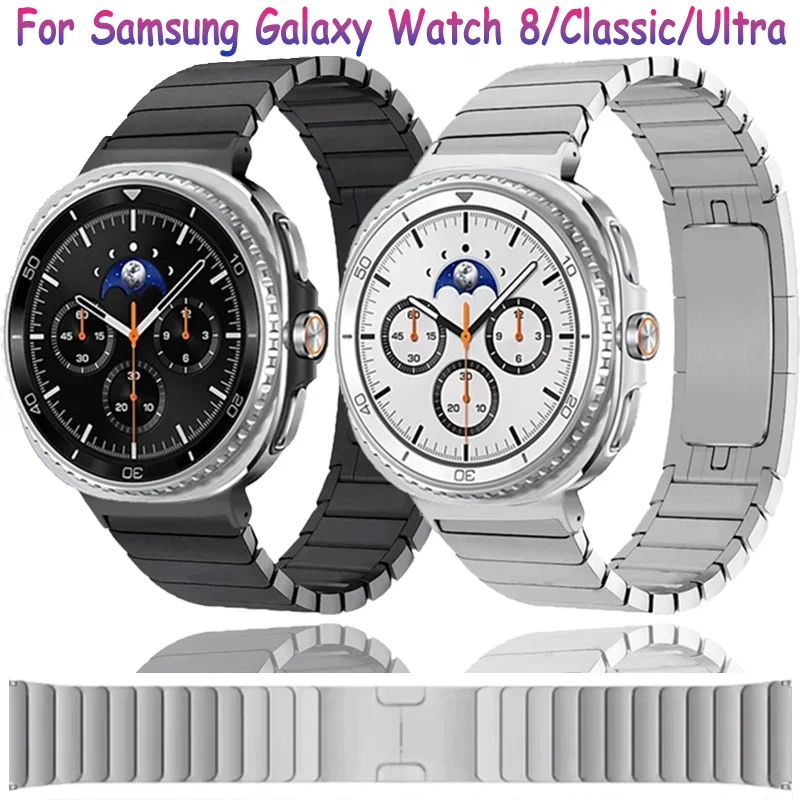 Metallarmband für Samsung Galaxy Watch Ultra 2022, hochwertiges Edelstahlarmband für Galaxy Watch 8 40/44 mm, klassische 46 mm Correa