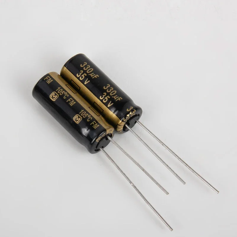 5PCS/20PCS Panas FM series 35V330uF 8X20mm Ultra-low internal resistance audiophile electrolytic capacitors