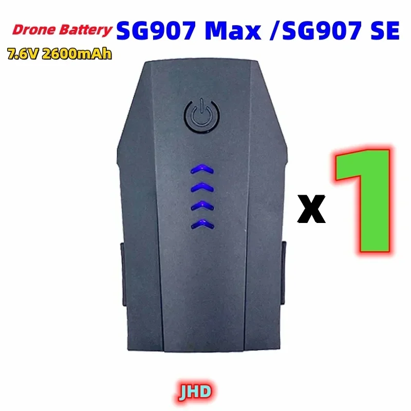 JHD LIPO Battery For SG907 MAX ZLL SG-907 MAX 7.6V 2600mAh 5G GPS Smart Anti-Shake RC Quadcopter Drone Battery Spare Parts