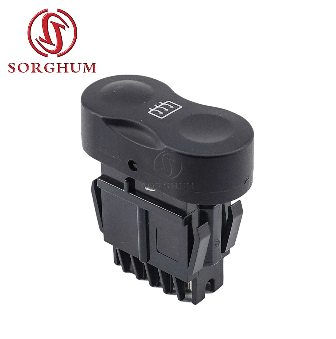 SoORGHUM 6001546145 For Renault Dacia Logan 2008-2021 Auto Accessories Car Rear Window Defrost Switch Button 4 Pins 60015-46145