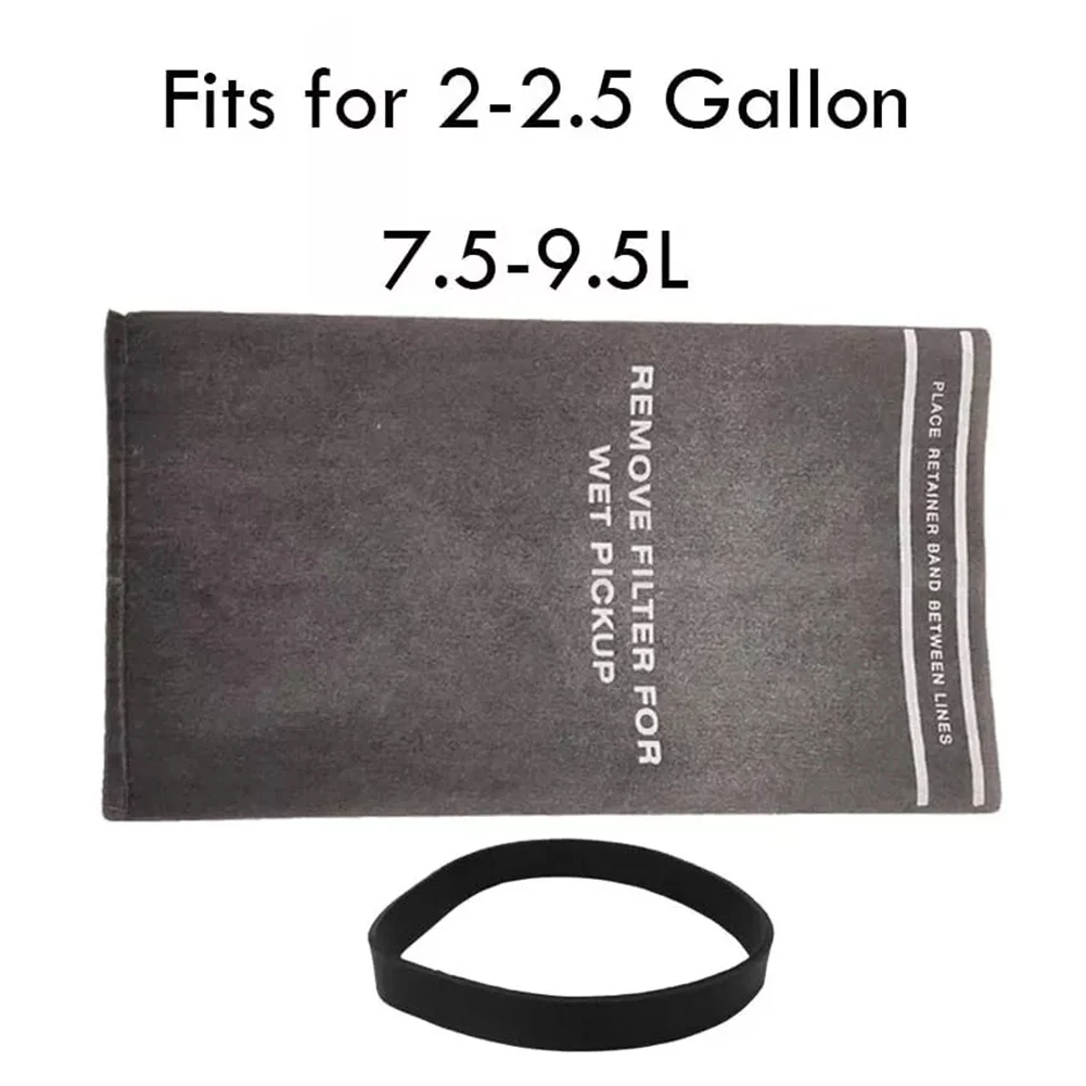 Sacos Filtrantes Vac Molhados e Secos, 2 a 2,5 Galões de Aspiradores, Acessórios para Ferramentas Elétricas Powerhead, 9-38737, 1 Conjunto