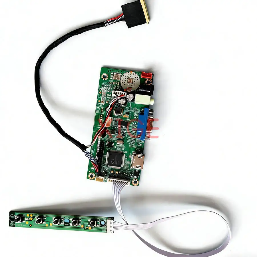 

Drive Board Fit LTN101NT07 LTN101NT08 LTN101NT05 LTN101NT06 Laptop Display Screen VGA HDMI 1024*600 40-Pin LVDS 1024x600 Kit DIY