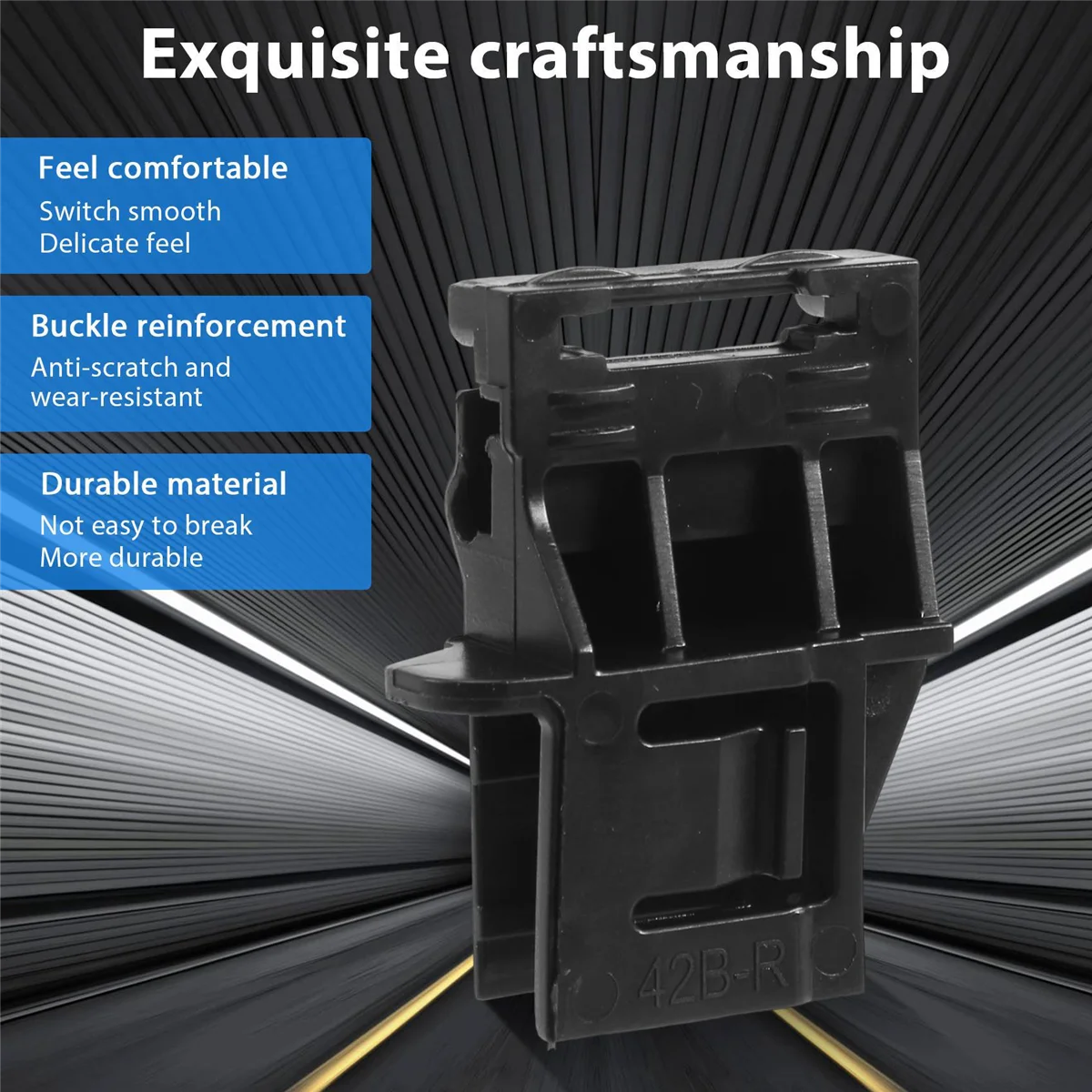 واقي شمس بانورامي من فتحة السقف لهوندا CRV Breeze RW ، إبزيم ثابت ، مشبك ظل ، بكرة تعمية