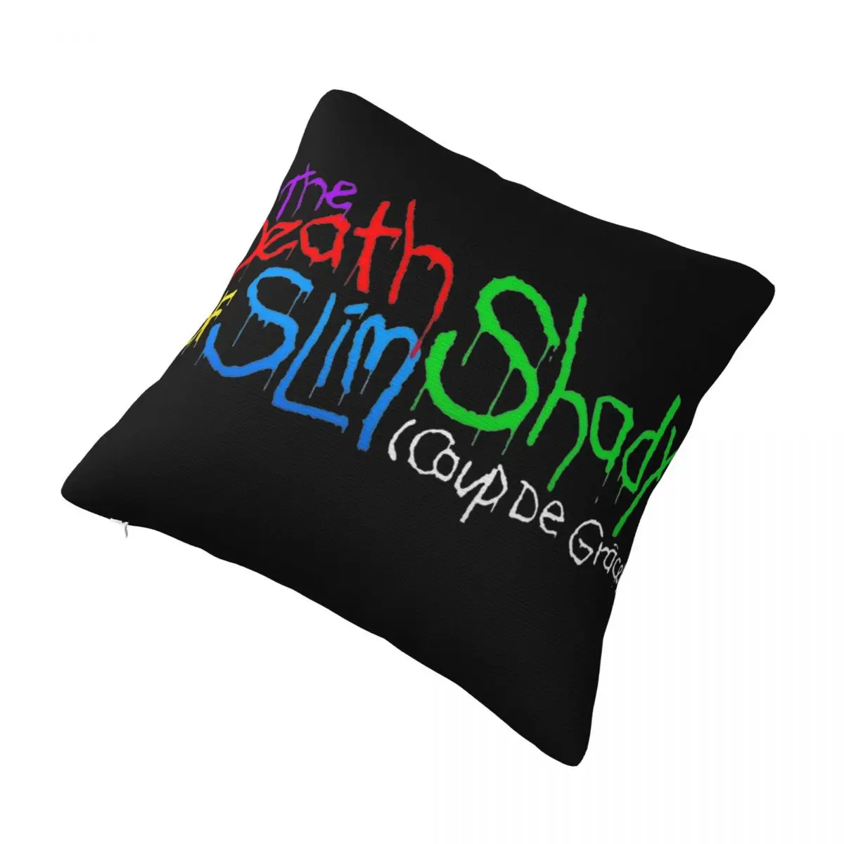 The Death Of Slim Shady Eminem Pillowcase Product Printed Cushion Cover Decor 2024 New Album Pillow Case Cover Home Multi Size