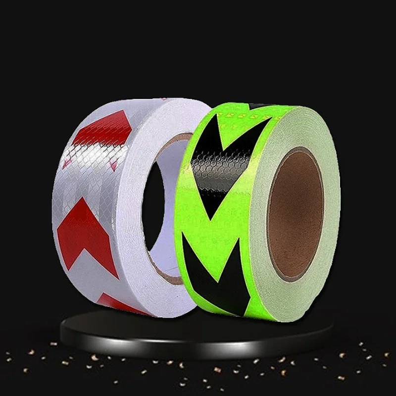 Safety Warning Sticker Glow Tape Car Reflective Tape Traffic Reflector Tape Anti Slip Traction Sticker Non-slip Tape for Stairs