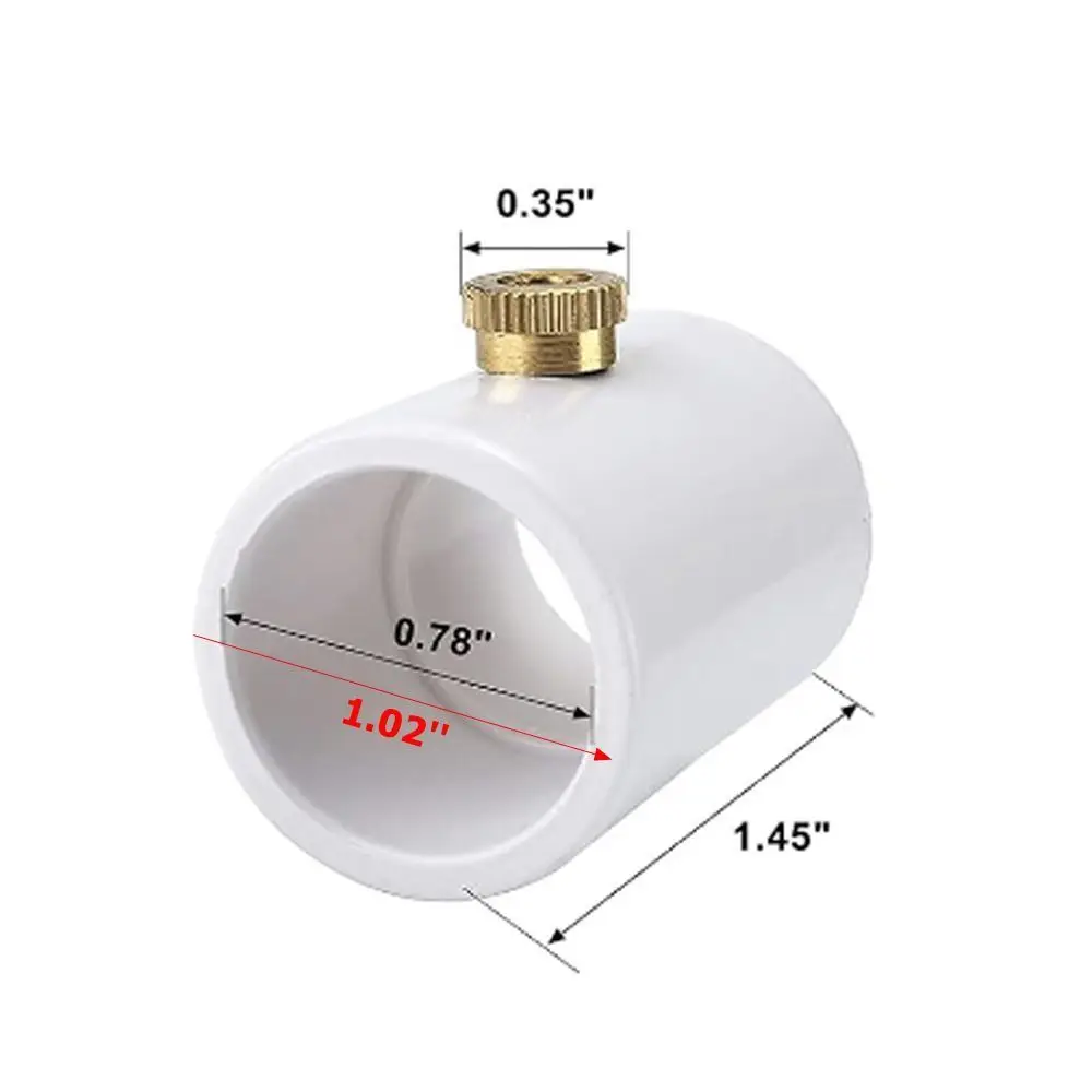 Opryskiwacz PVC do podlewania trawników łatwy do podłączenia do podlewanie ogrodu dysza do mgiełki pcv na zewnątrz System chłodzenia mgłą