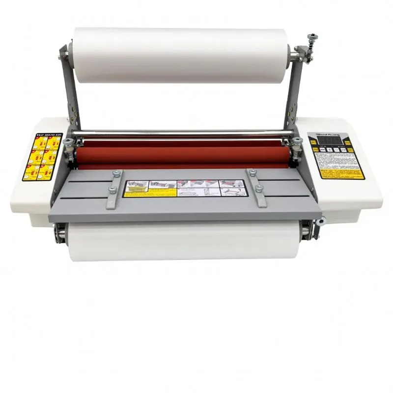 440mm Automatic A2 Hot Cold Lamination Laminator Machine Adjustable Speed Double Sides + One Roll Film