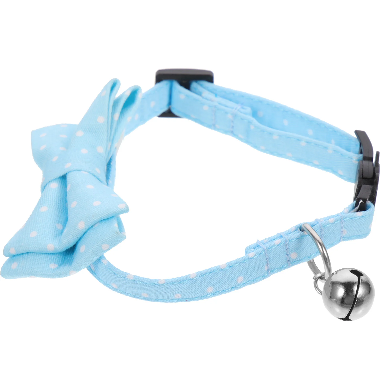 

Adjustable Cotton Dog Collar Bow Tie with Bell Pet Neck Collar for Cats Dogs Birthday Party Christmas Decoration
