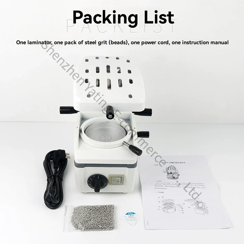 Vacuum Forming Machine Orthodontic Retainer Oral Laminating Machine Manual Negative Pressure Laminating Machine (digital Timing)