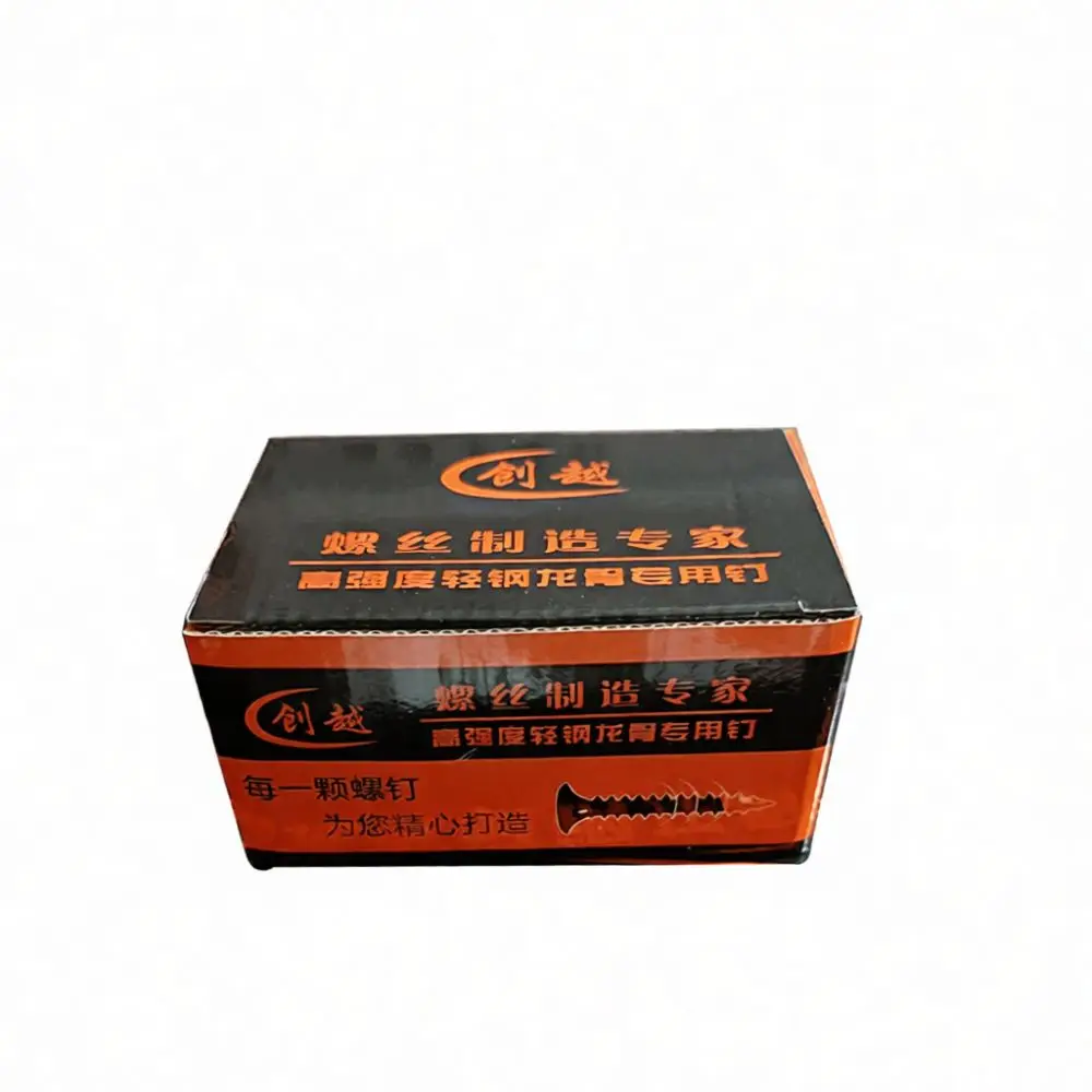 Industrial Grade Black Drywall Screws M3 5mm Phillips Head Self Tapping Fasteners For Construction Renovation Gypsum Board