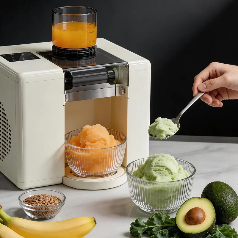for Household Small Ice Shaver Multifunctional Cotton Snow Ice Machine Commercial Automatic Korean Style Flake Maker