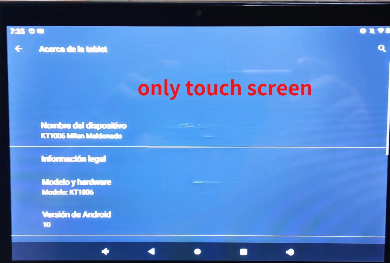 New 10.1 Inch 2.5D Touch For Acerca de la Tablet KT1006 Capacitive Touch Screen Digitizer Sensor Glass Panel 10 Android