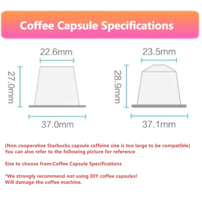 220V 1150W 600ml Capsule Coffee Makers S1301 Coffee Machine Espresso Cafe Food Processor Automatic Only For Xiaomi Capsule