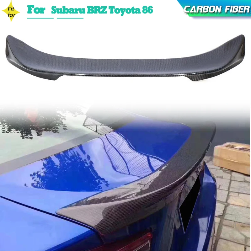 

Carbon Fiber Car Rear Trunk Spoiler Wing for Subaru BRZ Toyota GT86 Coupe 2-Door 2012-2018 Racing Rear Spoiler Boot Lid Wing Lip