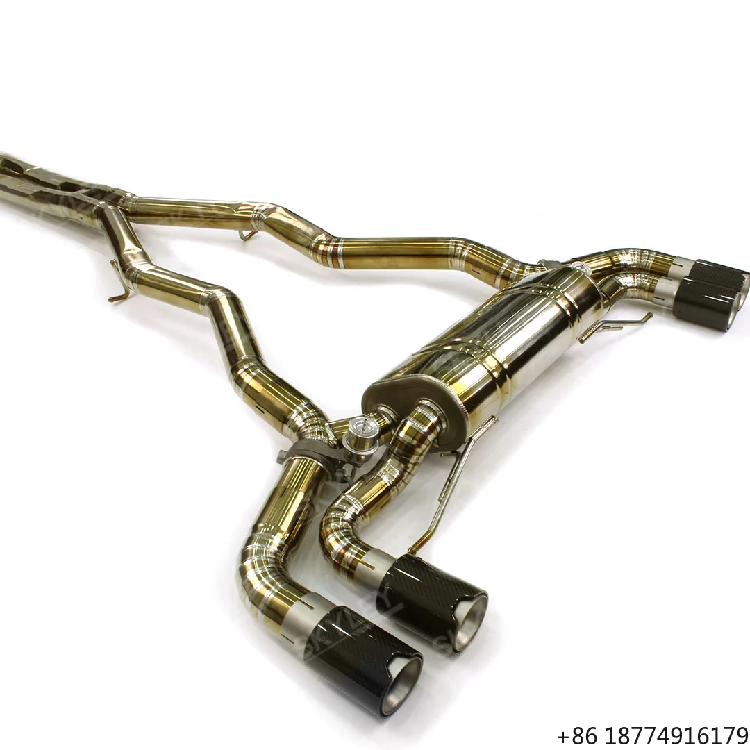 

Выхлопная система Valvetronic для BMW M5 F90 4.4T 2018-2023, титановая, высокопроизводительная, Catback, 1 комплект, 3 года гарантии