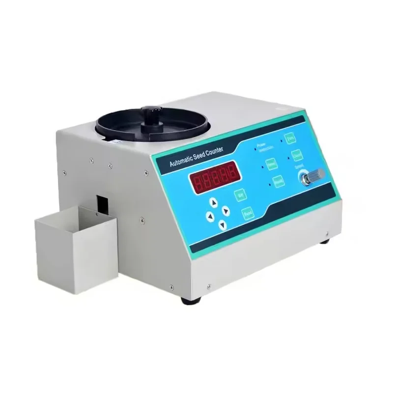 Rice Mill Gra.in Seeds LED Counting Ma.chine Multi-functiona.l Solid Pa.rticle Counter La.bora.tory Seed Counter