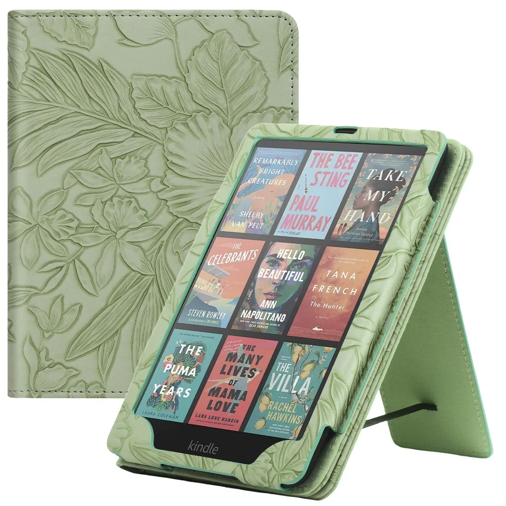 Case For Kindle Paperwhite (12th/11th Gen - 2024/2021) Colorsoft Signature, 7'/6.8' Case with Hand Strap Auto Sleep/Wake
