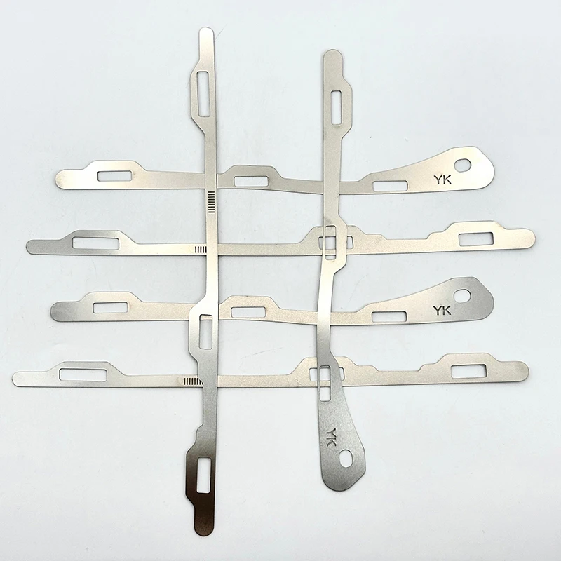 2pcs Rear Bumper Repair Metal Plate Buckle Broken Opening Rotten Buckle Repairer Bracket For 8th Generation Civic FD