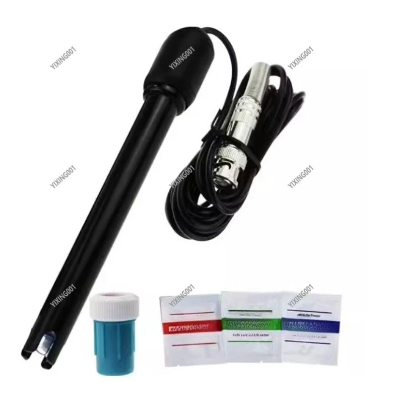 300cm Cable pH Electrode Probe with BNC Connector: Sensor for Plant, Pool, Spa Monitoring Controller Test