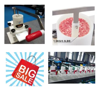 

NEW Horus Household and Commercial Easy Operating Manual Press Hamburger Burger Patty Making Machine Meat Product Forming Tool