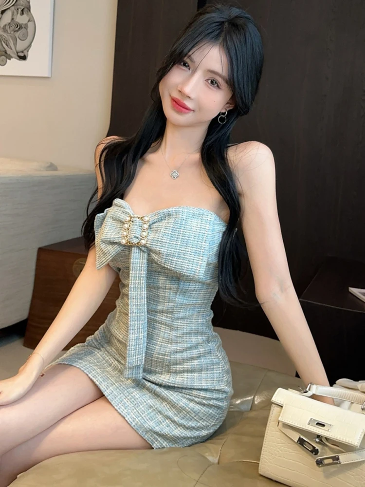 

Ele Sweet Knot Bodycon Dr Сексуальная юбка с высокой талией, облегающая утягивающая облегающая коктейльная юбка Dr