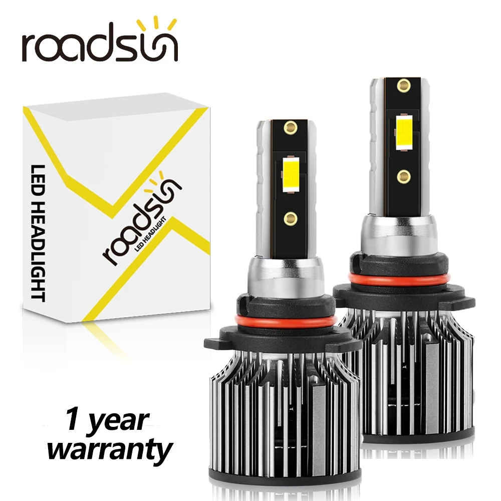 

2pcs 20000LM 160W H4 H7 LED Headlight 9005 9006 H1 HB4 H11 H8 H9 Led Car Headlight Canbus Auto Headlamp Bulb 6500K Super Bright