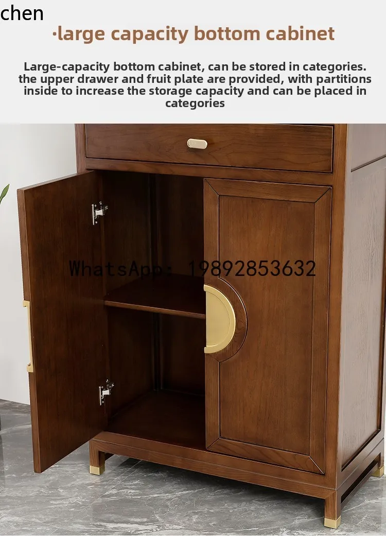 ZZ 27 Solid Wood Buddha Shrine Cabinet Modern Buddha Altar Home High Cabinet God of Wealth Worship Table