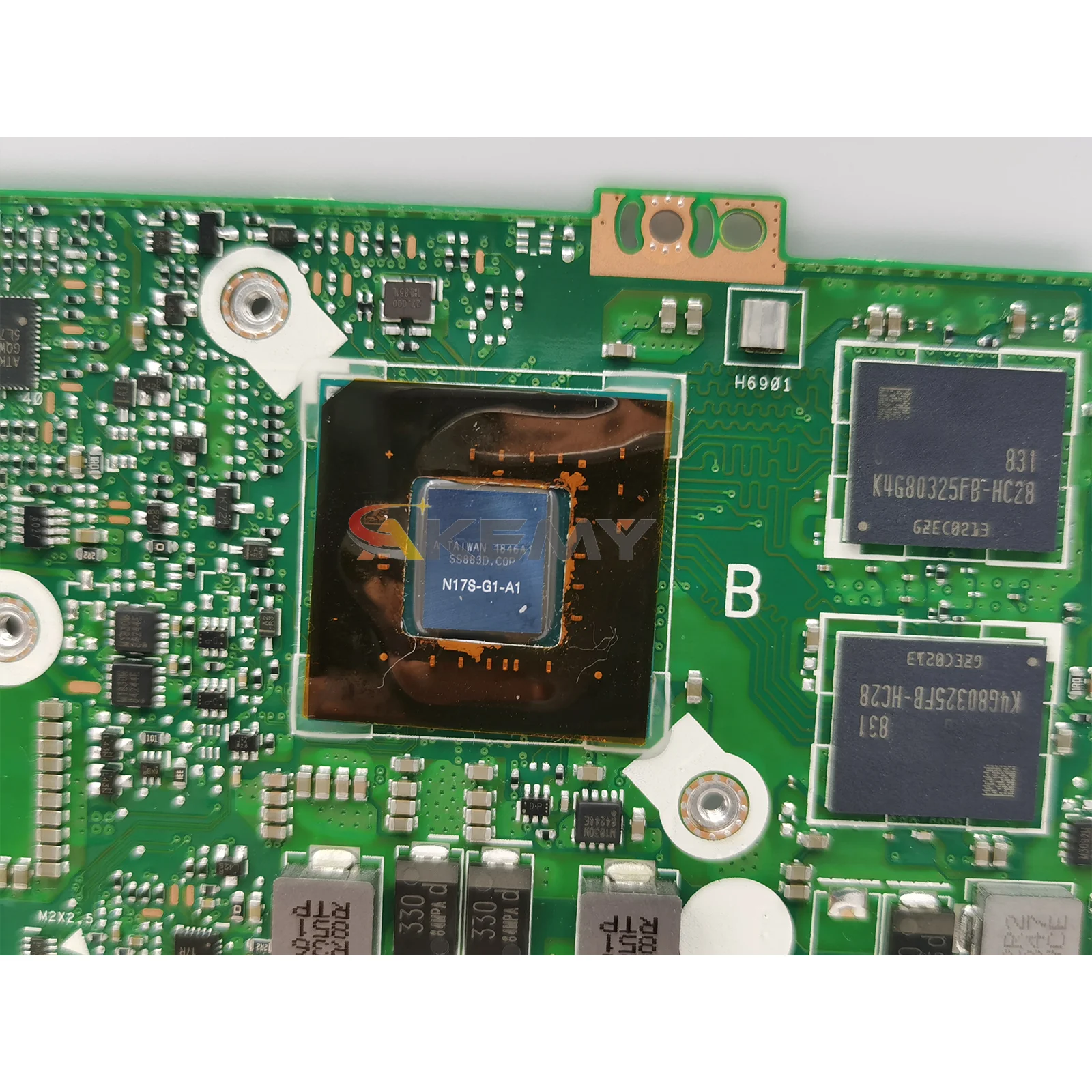 Placa-mãe para laptop X430FN, placa principal para ASUS VivoBook S14 X430F X430FN X430FA S430F V430F S4300F R430F K430F com CPU I3 I5 I7