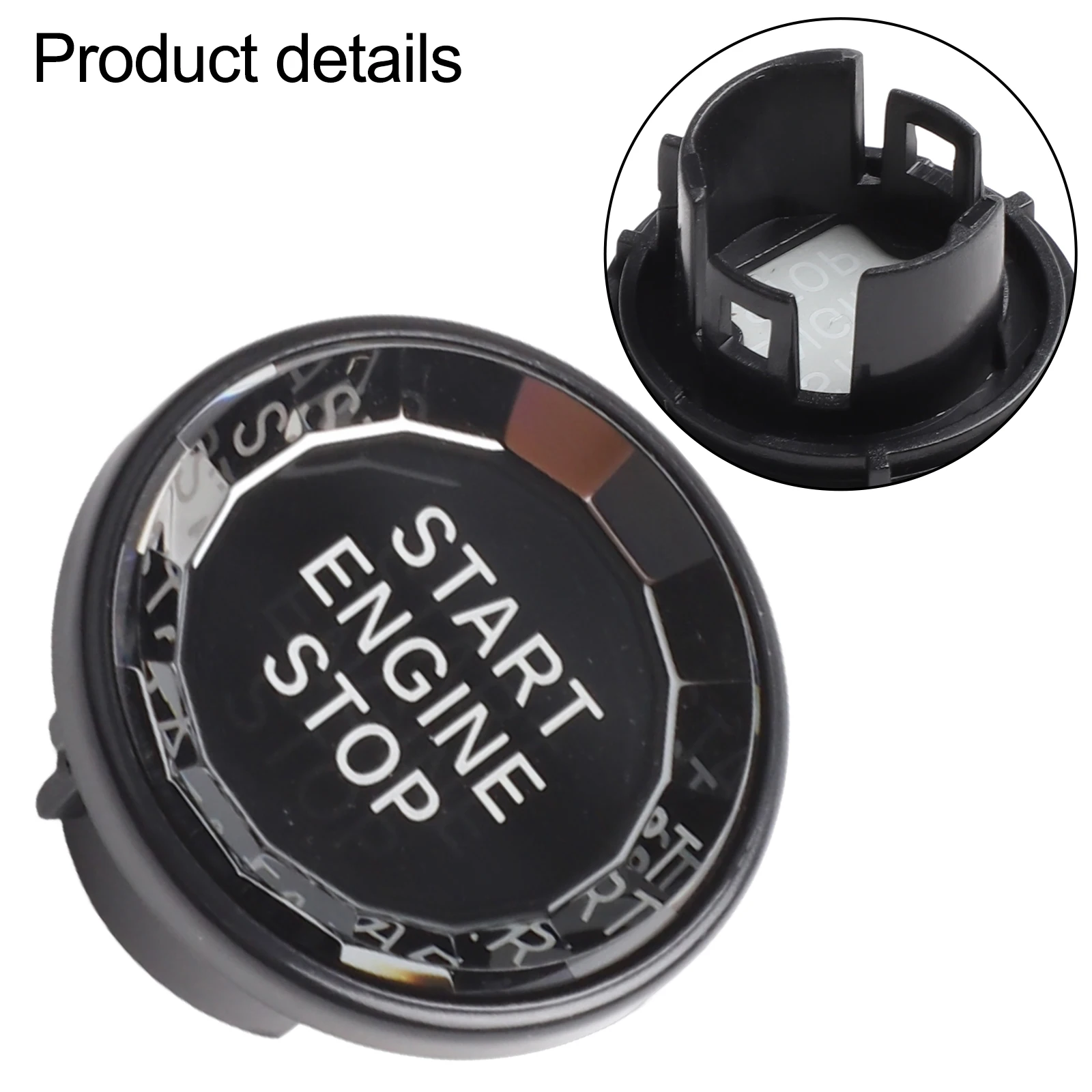 Direct Replacement Car Maintenance Engine Button Knob Car Knob Switch Premium Materials Rigorous Testing Fits For Jaguar F-Pace