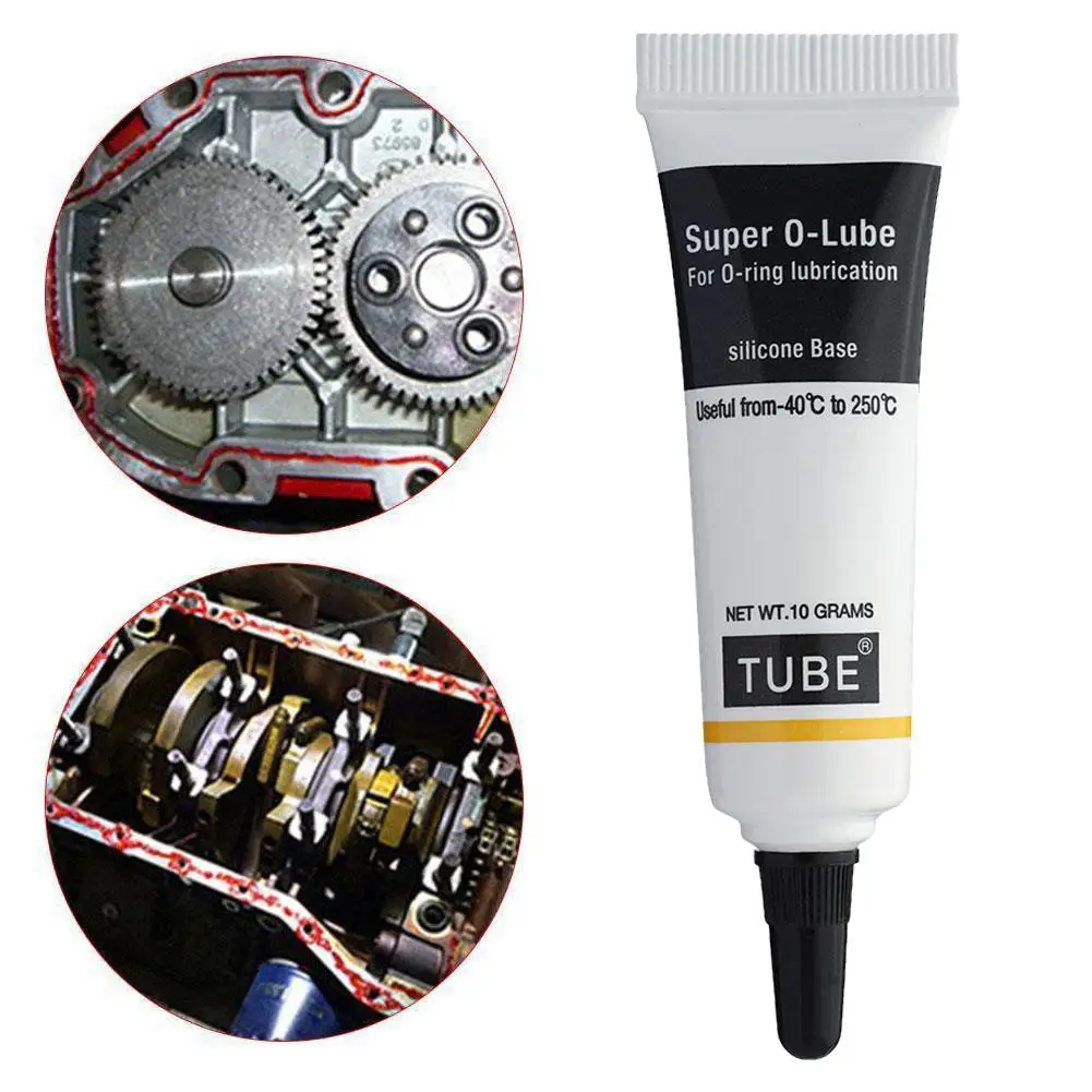 

10g Silicone Grease Lubricant For Car Waterproof Super O-Lube For Coffee Machine O Maintenance 1/3/5PCS Automotive Grease
