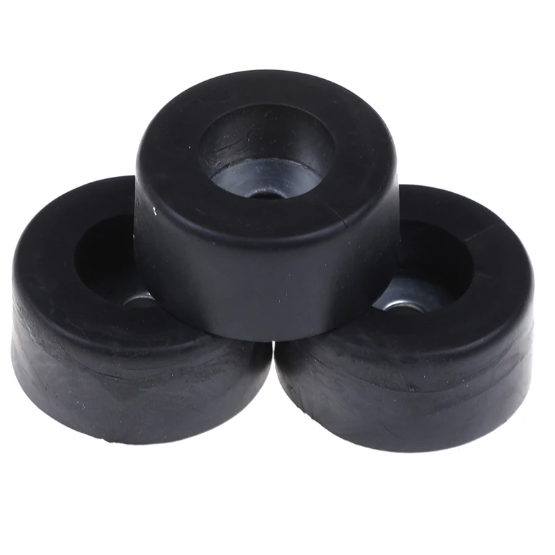 Hot 4Pcs Speaker shockproof feet pad cushion rubber feet damper pad base 38mm x 19mm