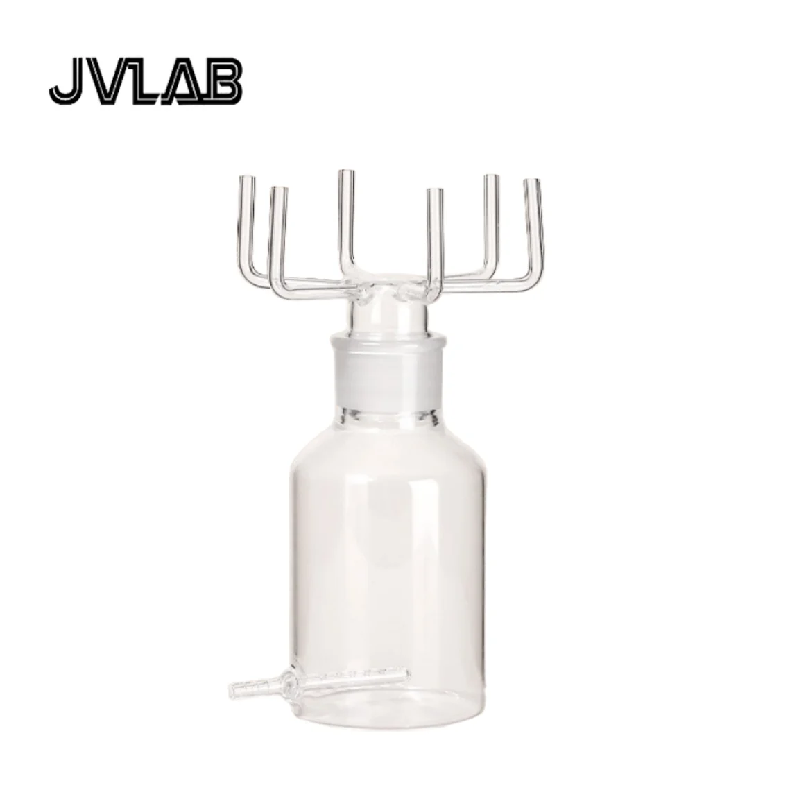 Dispositivo de adsorção de purificação de ar inodoro, laboratório de distribuição de 6 canais, vidro orgânico boro3.3, dispositivo de preparação de gás 500ml jvlab