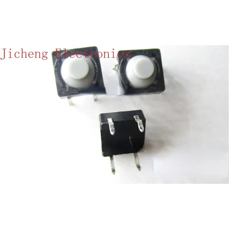 10PCS 7.8*7.8*5 Soft Rubber Touch Switch 7*7 Conductive  Key  4 Pin Gray Head