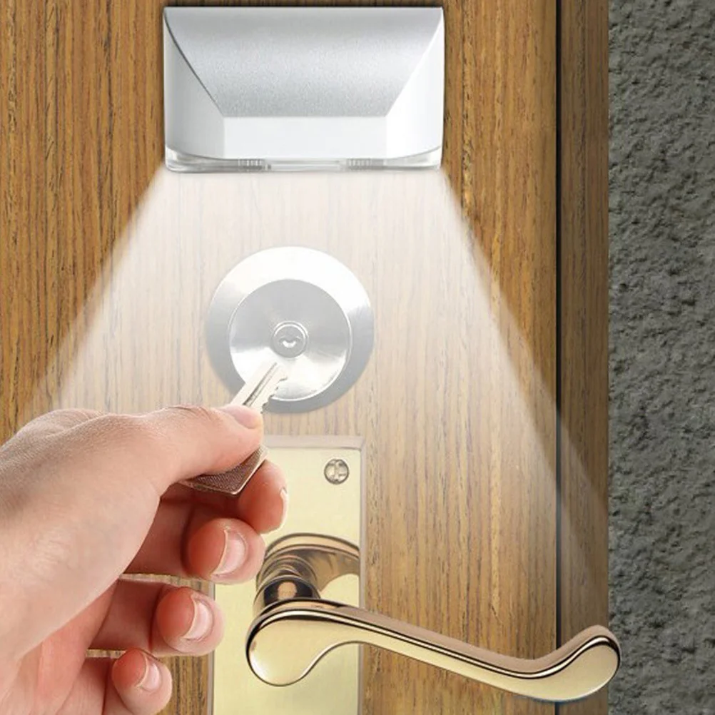 

Keyhole Lamp Human Body Induction Sensor Light Door Lock Light Auto Pir Infrared Sensor Night Lamp for Home Stairway Detection