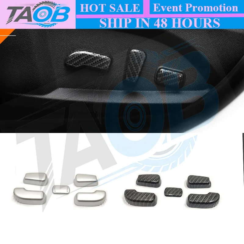 5/6 шт. для Infiniti JX35 FX37 EX25 Q70 QX80 QX50: рамка-накладка для кнопки регулировки сиденья, отделка из АБС-пластика, карбон/матовый.