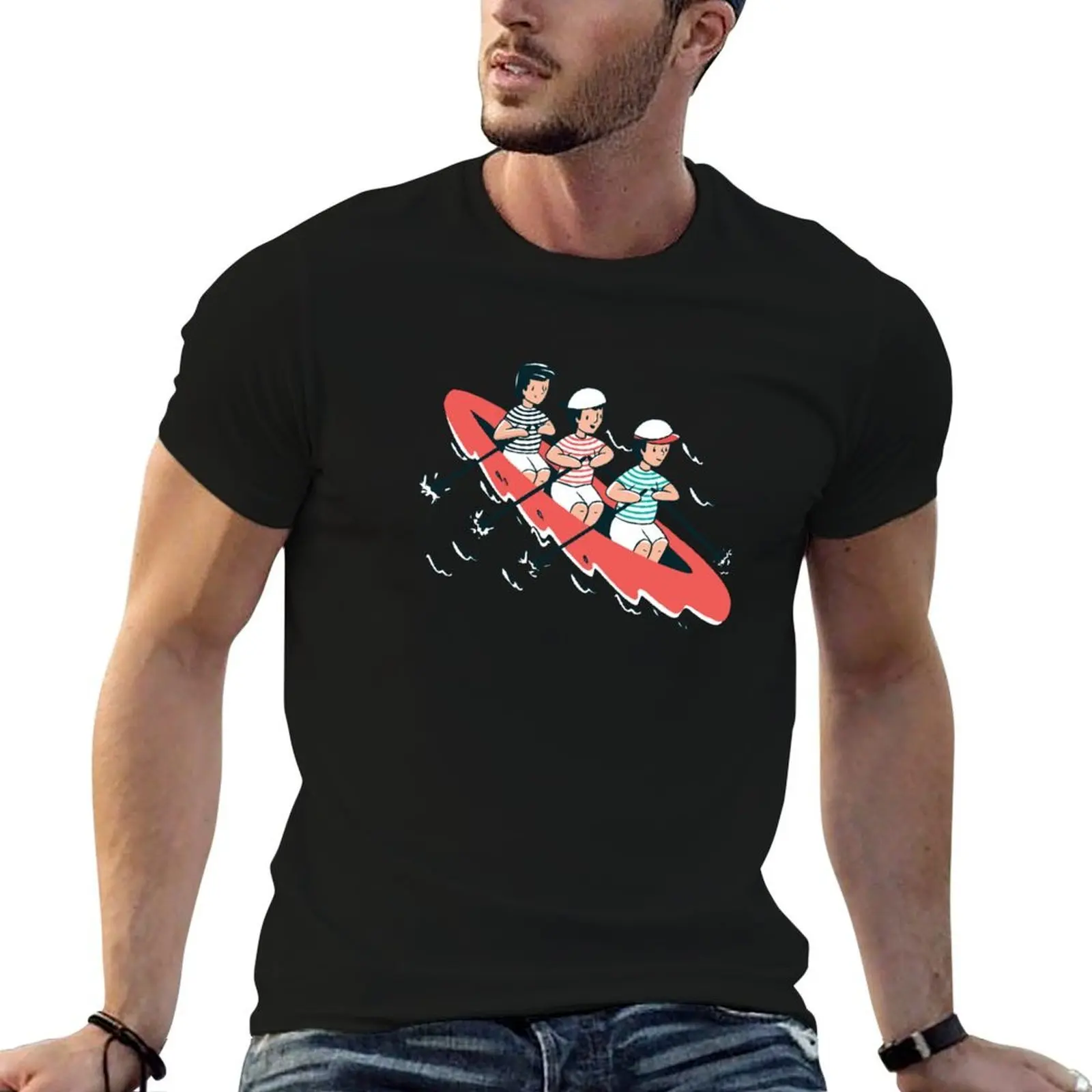 Rowing, rowers, children T-Shirt Comfort Stretch Tee Shirt