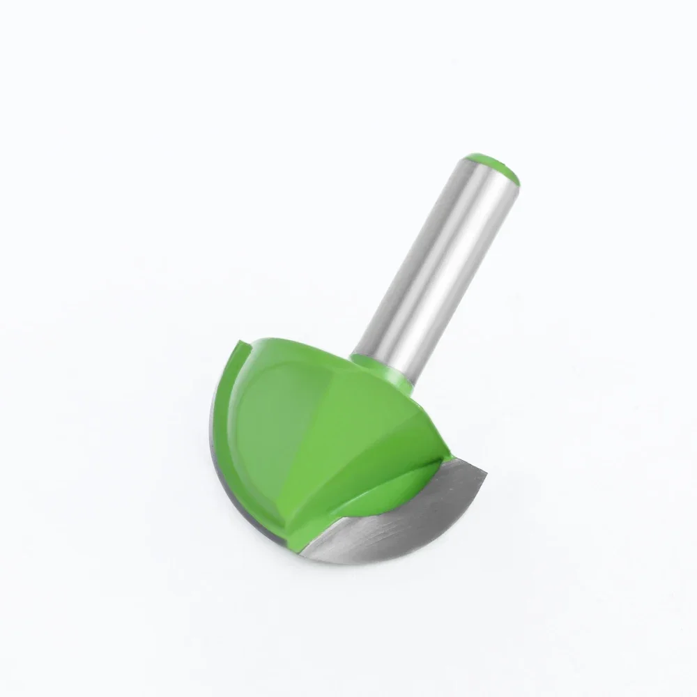 Fresa de vástago de 8MM, fresa de tallado de madera de bola de extremo de punta, enrutador de carburo sólido de núcleo de radio de broca de fresado CNC, 1 unidad