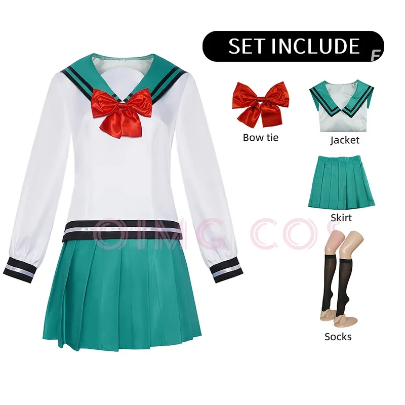 The Disastrous Life of Saiki K Saiki Kusuo Cosplay Costume Teruhashi Kokomi Carnival Uniform Anime Halloween Costumes Women Game - view 6