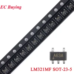100pcs/5pcs LM321 LM321MF LM321MX LM321MFX SOT-23-5 SOT23 A63A Operational Amplifier Chip IC Integrated Circuit