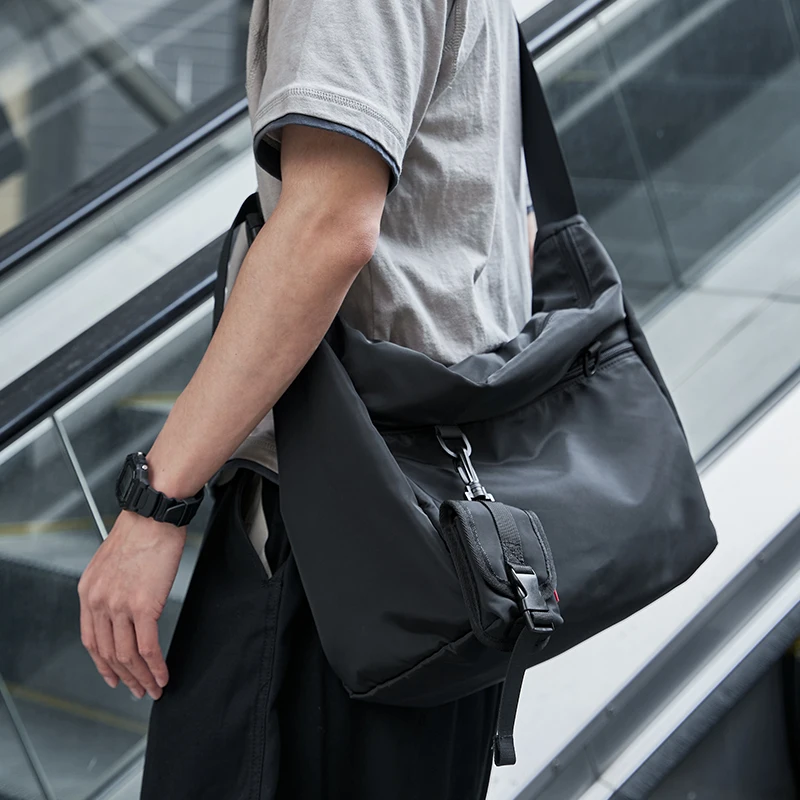 Male Messenger Bags School Trendy Waterproof Large Capacity Multifunctional Shoulder Bags For Teenager