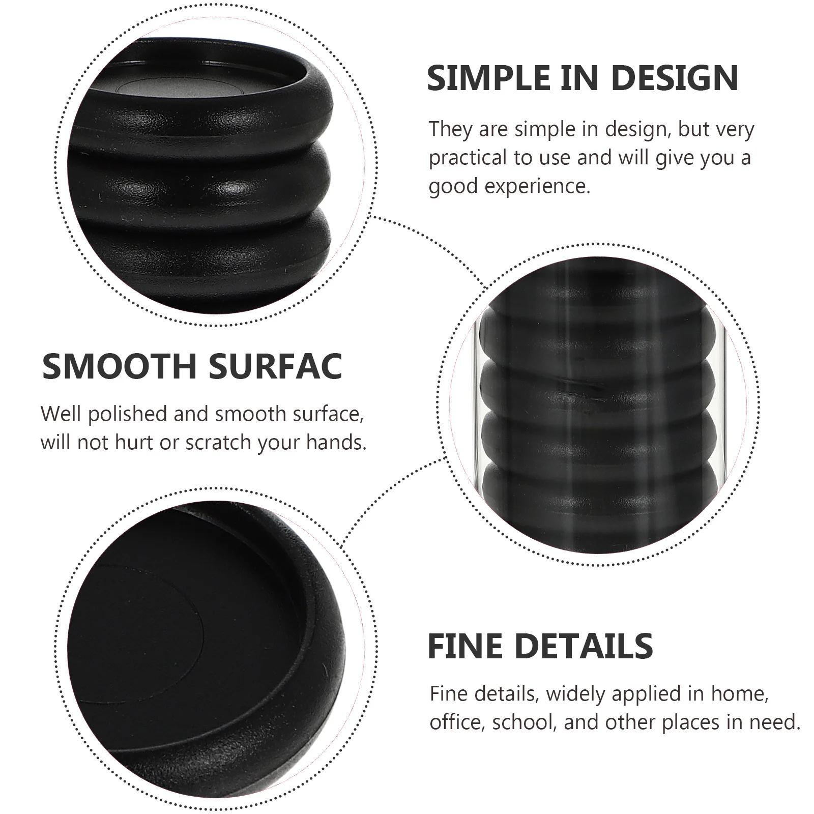 

44Pcs Plastic Binding Disc Rings ABS Loose Leaf Binder Accessories for DIY Planners Notebooks Plastic Binding Disc