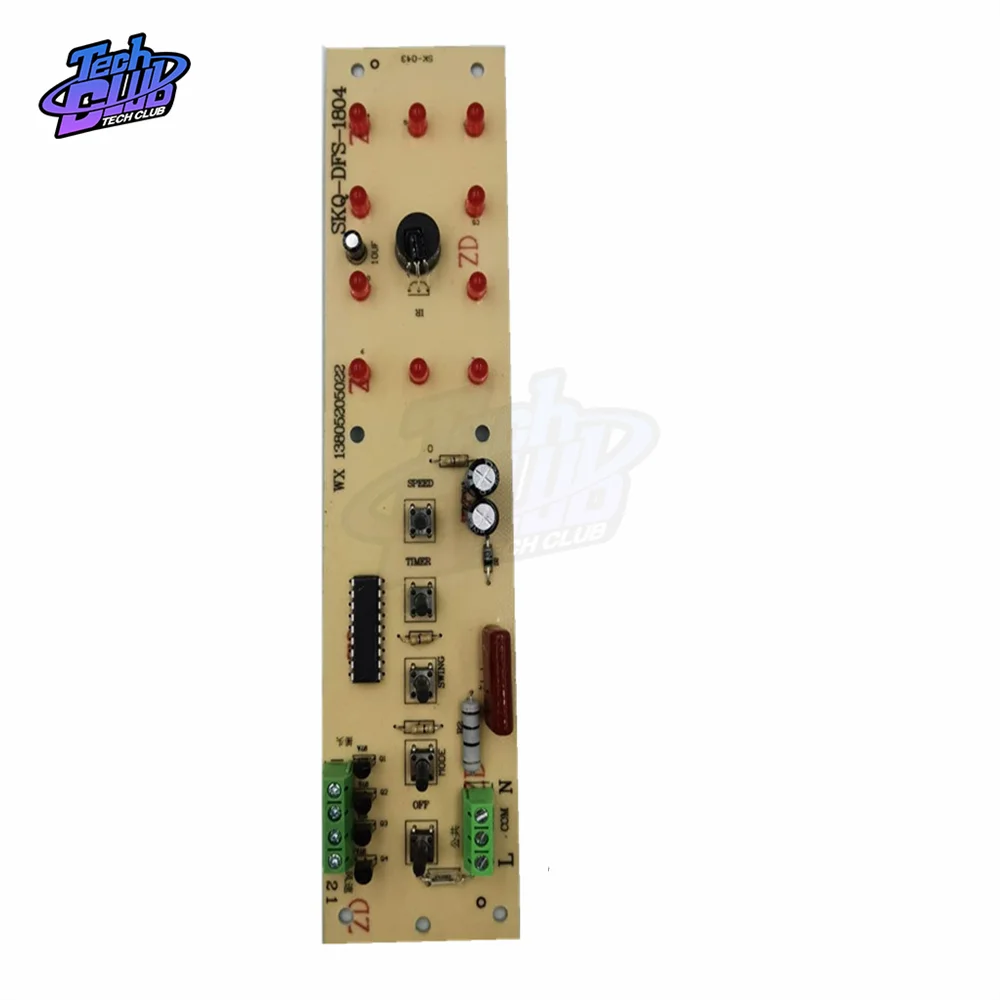 Speed Governor Control Panel with Remote Control Switch Cooling Fan Control Board Power Supply Accessories