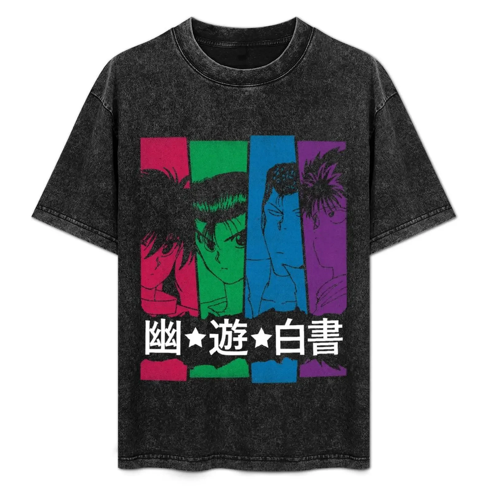 

YuYuHakusho (dark) T-Shirt man t shirts cotton t shirt man luxury mens graphic t shirts shirt custom print T-Shirt
